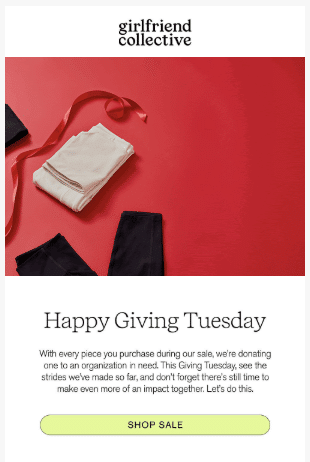 How fashion brands can get involved with Giving Tuesday 3