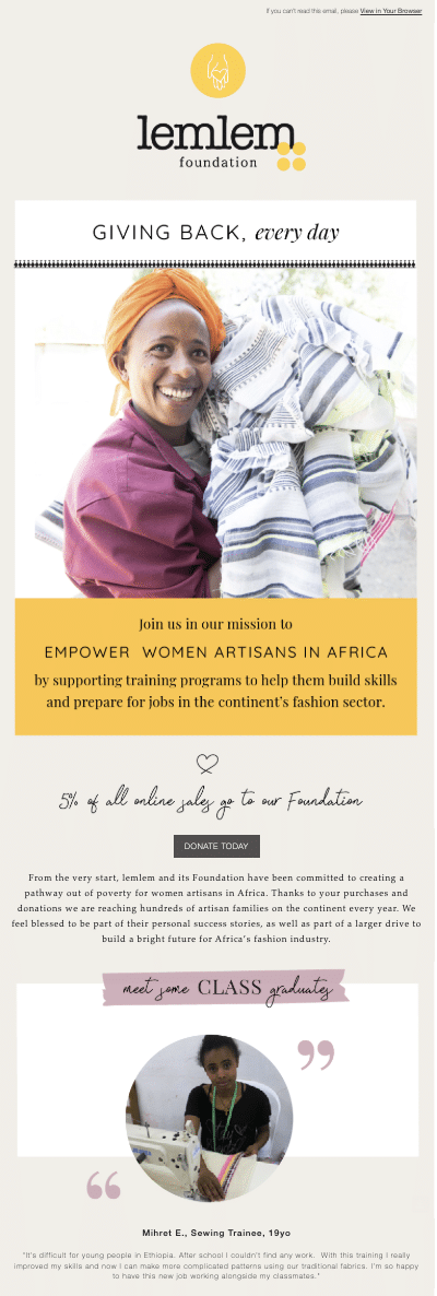 Lem Lem Giving Tuesday